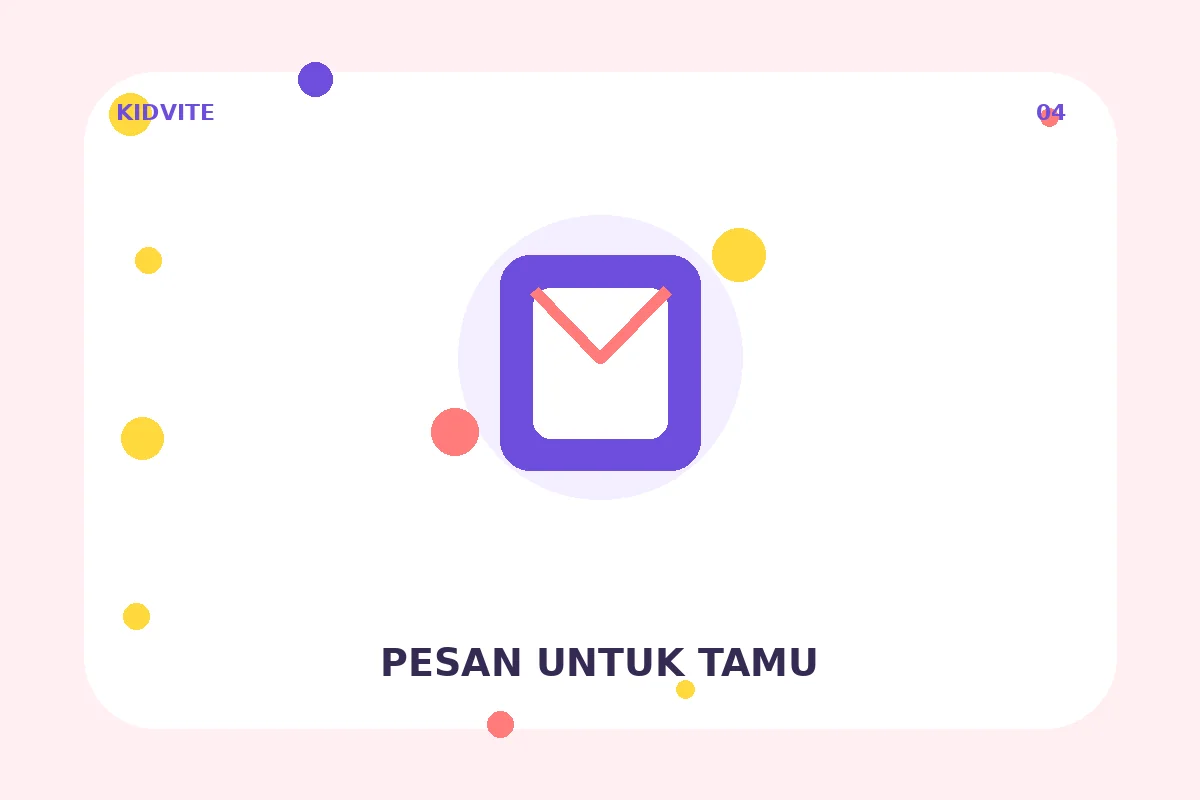 Ilustrasi pesan undangan ulang tahun anak untuk keluarga dan teman lewat WhatsApp